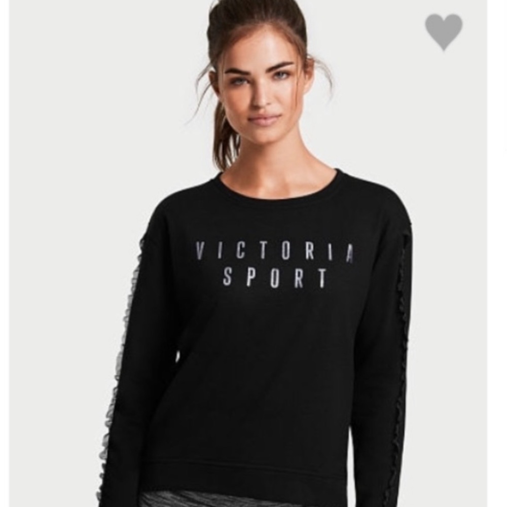 VS RUFFLED FLEECE PULLOVER - Picture 10 of 16